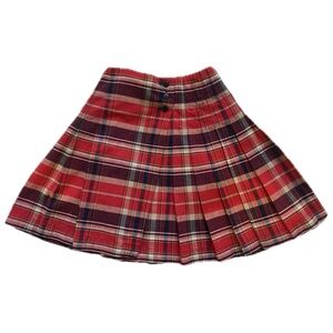 1990s Generra Juniors Plaid Skirt - sz 7